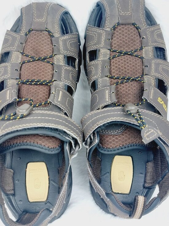 Teva Men\'s Brown Forebay Close Toe Breathe Shoc Pad Fisherman Sandal Size 10 main image 10